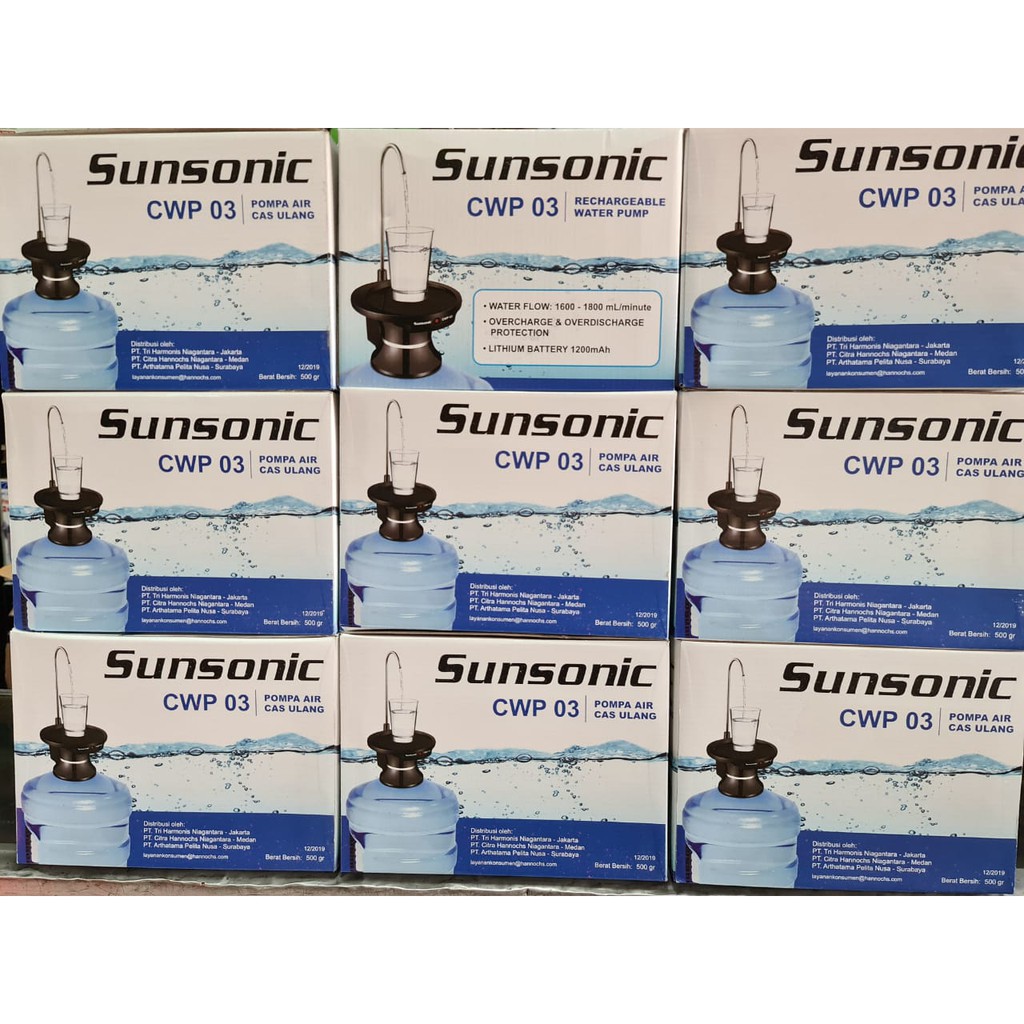 SUNSONIC CWP-03 Pompa Air Otomatis