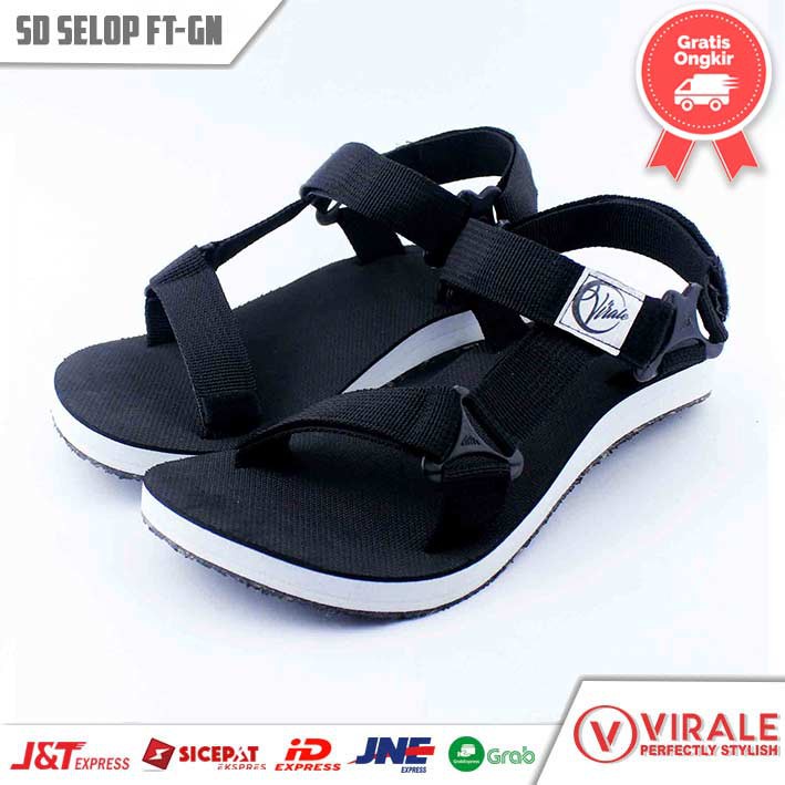 Sandal Selop Pria - Sandal Gunung Virale - Sandal Outdoor FT-GN HT