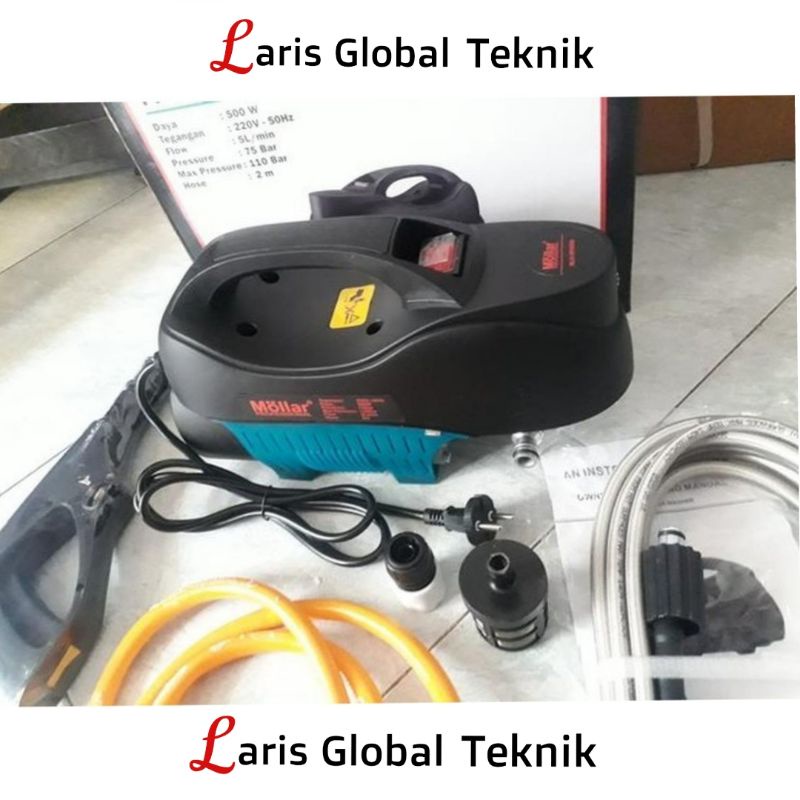 MOLLAR HPW 500 Jet Cleaner 110 Bar Motor Induksi