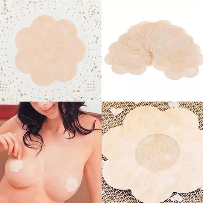 FINETOO FT17 Penutup Puting Payudara Pria Wanita isi 10 pcs Nipple STICKER Pad Cover Bra