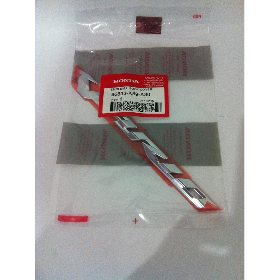 EMBLEM 3D VARIO 150 KIRI