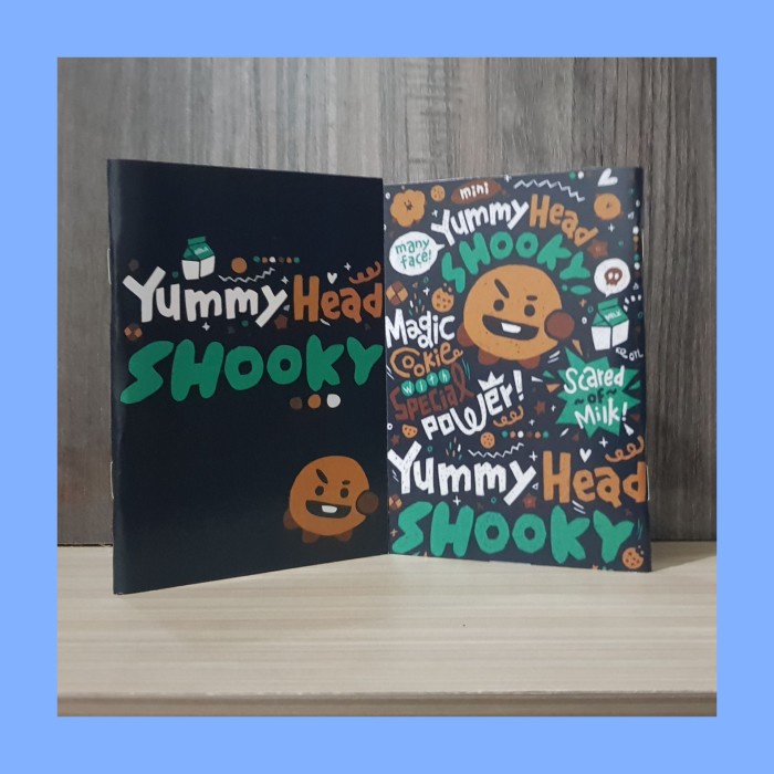 

Mantap Kpop Merch - Bt21 Merch - Bt21 Shooky Note Book / Buku Notes Bt21 Bergaransi