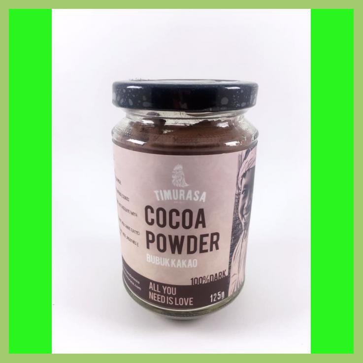 

TIMURASA DARK COCOA POWDER BUBUK COKLAT COCOA POWDER DARK 125G