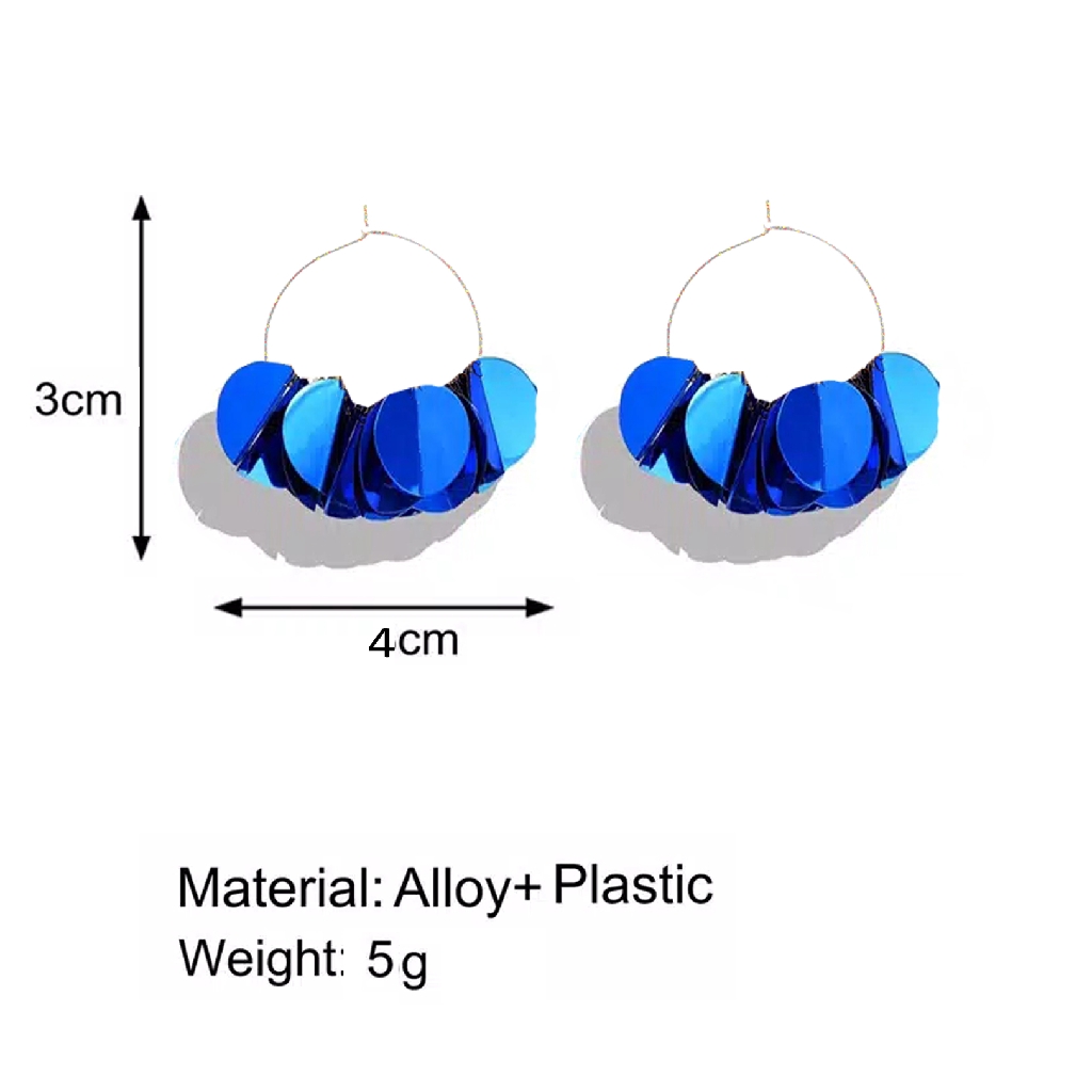 Anting Hoops Wanita Kekinina Gaya Korea Termurah Berkualitas 425