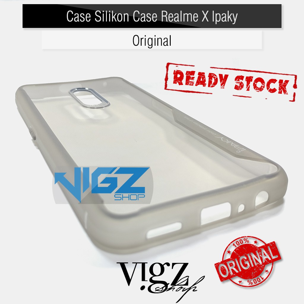 Tempered Glass Full 5D Screen Plus Case Realme X Ipaky Autofocus Original 1 Paket