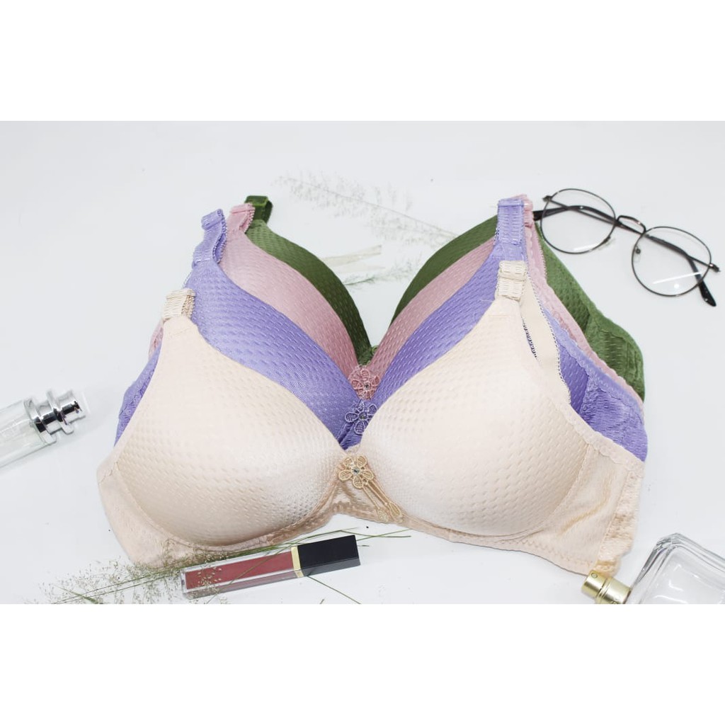 sexy fashion bra size 34-38B | bh tanpa kawat dan super nyaman bahan lembut  | #338 REAL PIC