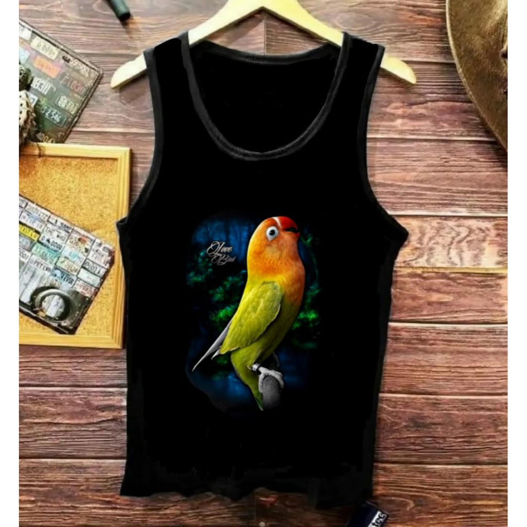 Shalch trendy / Singlet Pria Lovebird LB-22