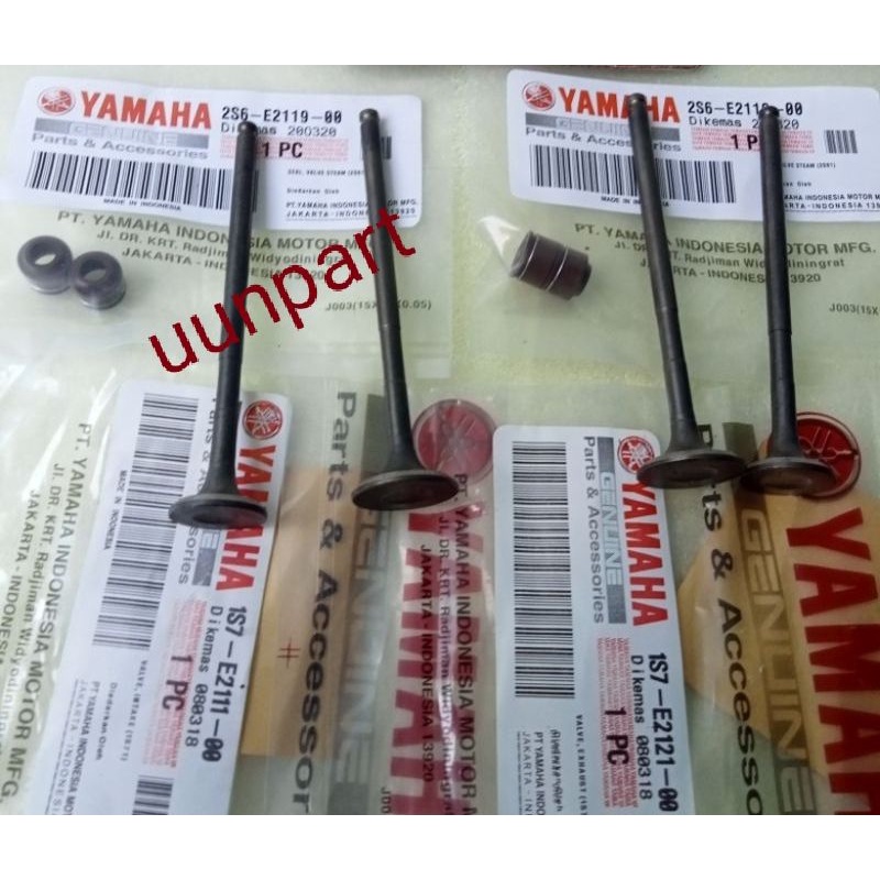 payung klep 4+sil klep 4 PC yamaha vixion old/vixion new/jupiter mx old jupiter