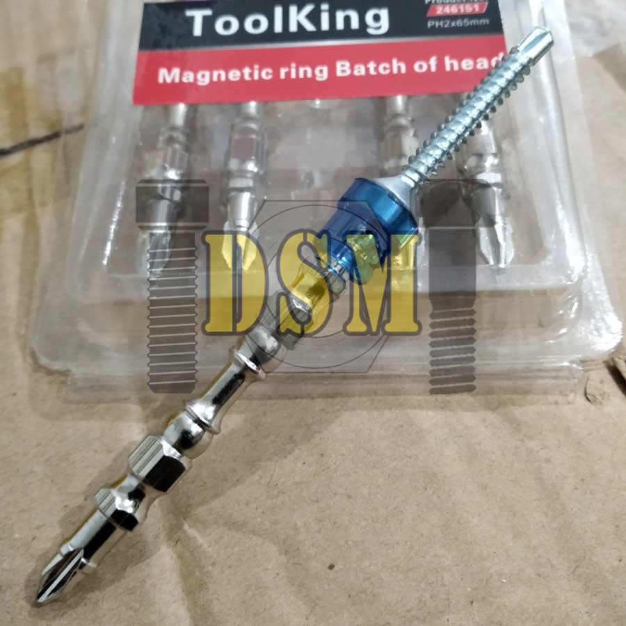 Mata Bor Obeng Magnet / Magnetic Screw Driver PH2x65 (High Quality)