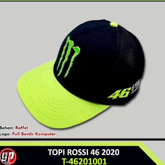 Seller Original Topi Motogp Rossi 46 2020