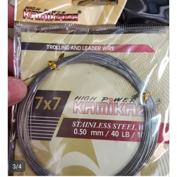 neklin pancing wire kamikaze 7x7 neklin bagus