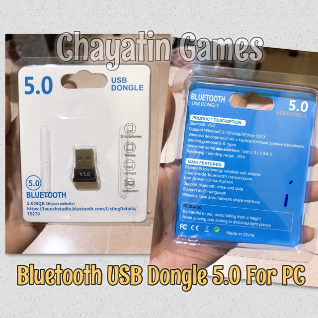 BLUETOOTH USB DONGLE V 5.0