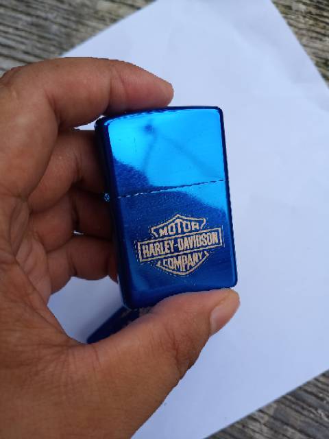 korek zippo Blue Motif Korek api Zippo