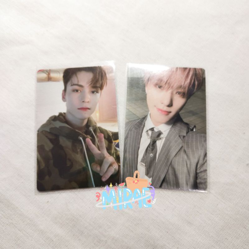 Photocard Seventeen Joshua Hoshi Woozi The8 Seungkwan Vernon Dino POB Yizhiyu H Ver Attacca Album Be