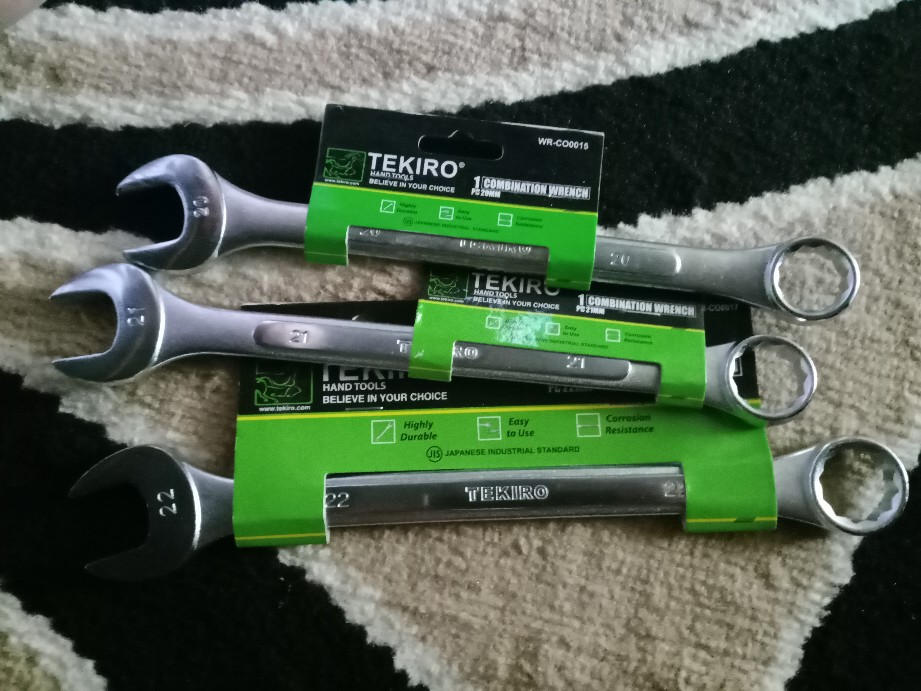 Tekiro Combination Wrench 20 Mm / Kunci Ring Pas 20 Mm Tekiro