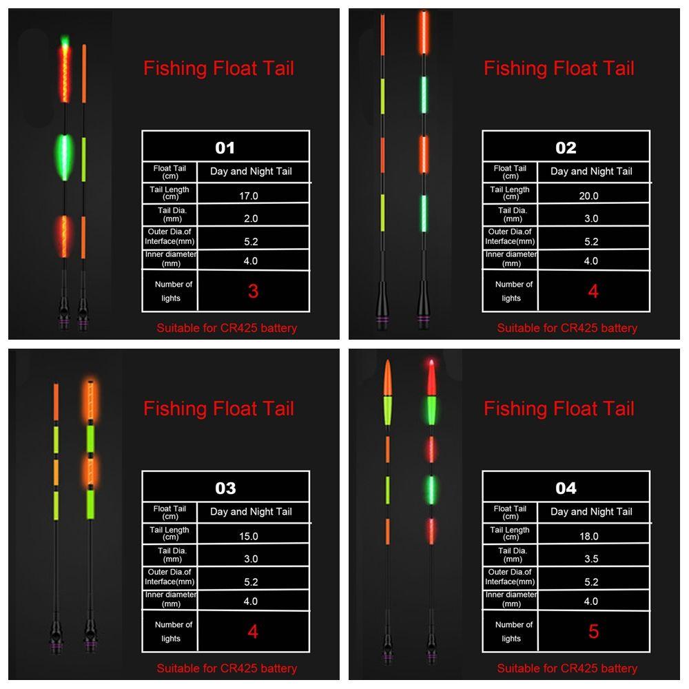 Wonder Electronic Float tail Outdoor Siang Malam Pelampung Elektronik Ultra Sensitif