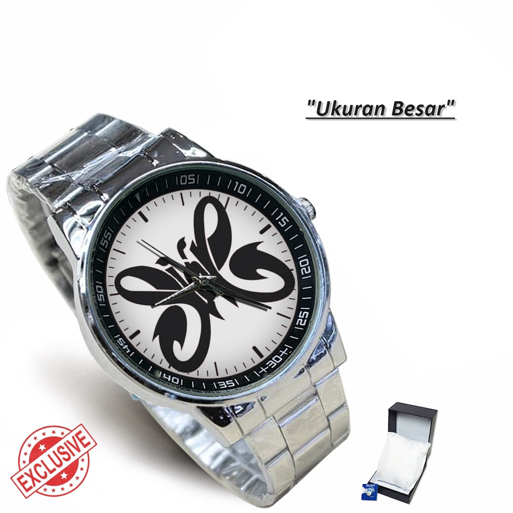 Jam Tangan Rantai Couple SLANK Motif 17