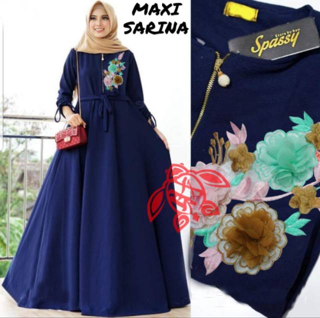 MAXI SARINA BORDIR 5 warna