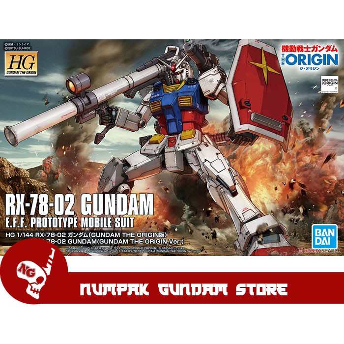 Gundam RX 78 HG 1/144 Origin