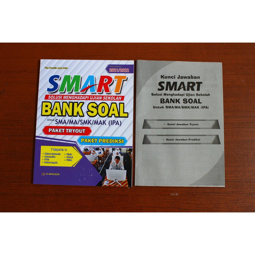 Jual Buku SMART BANK SOAL SMA/SMK/MAK IPA + KUNCI JAWABAN | Shopee ...