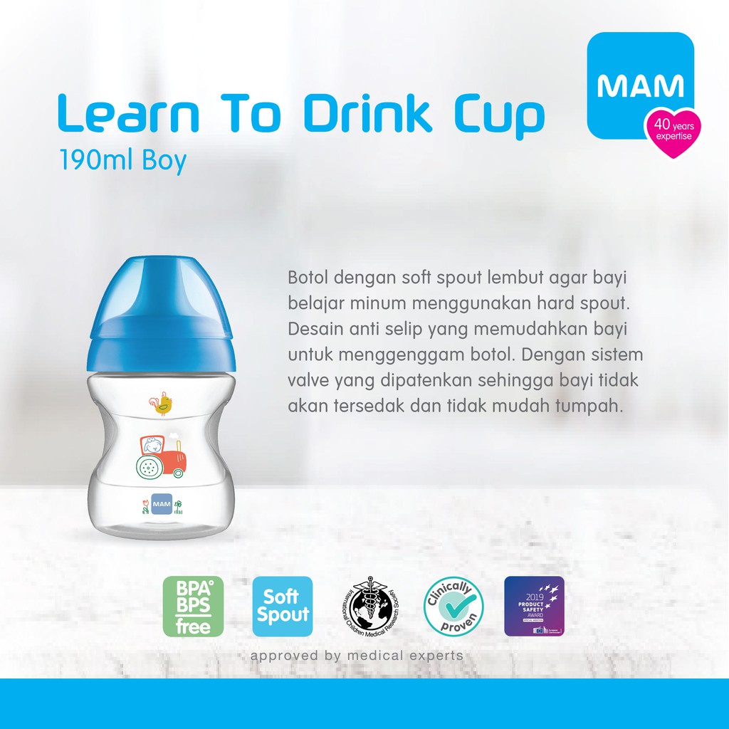 MAM LEARN TO DRINK CUP 190ML