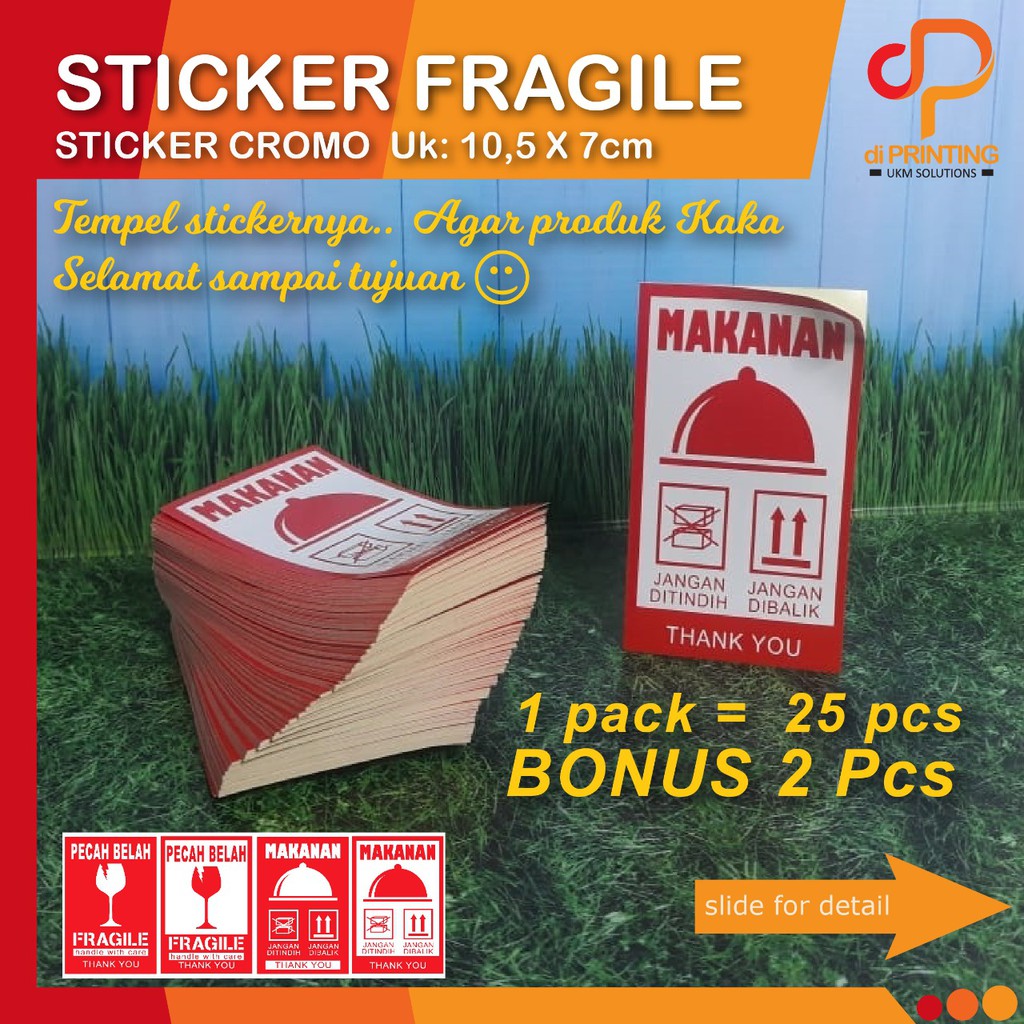 

STIKER FRAGILE - STIKER FRAGILE MAKANAN - STIKER FRAGILE BESAR