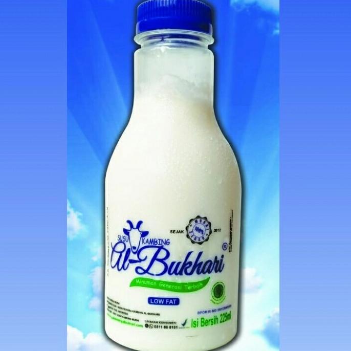 

(BISA COD) SUSU KAMBING 100% MURNI AL-BUKHARI ISI 10 BOTOL HEMAT Kode 542