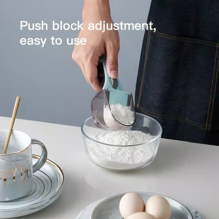 Sendok takar 2 in 1 bahan kering / cair/Measuring spoon Sendok tepung