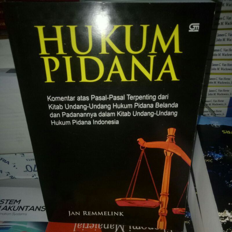 

Hukum pidana by jan remmelink