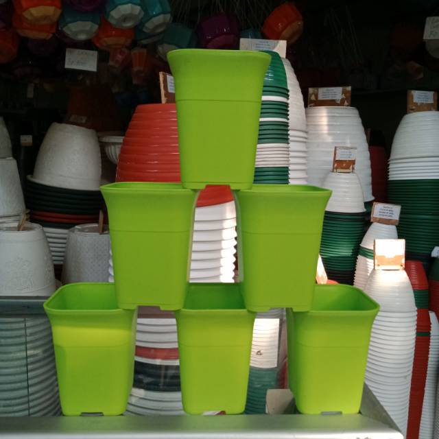Pot bunga nkt juos 88 warna hijau muda Shopee Indonesia Pot bunga nkt juos 88 warna hijau muda Shopee Indonesia