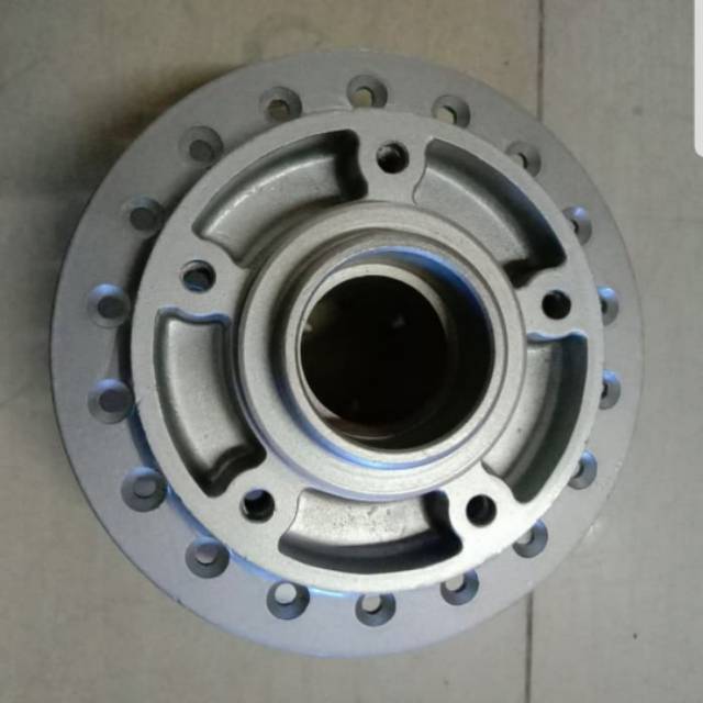 Tromol Depan/ Front Hub Supra Silver