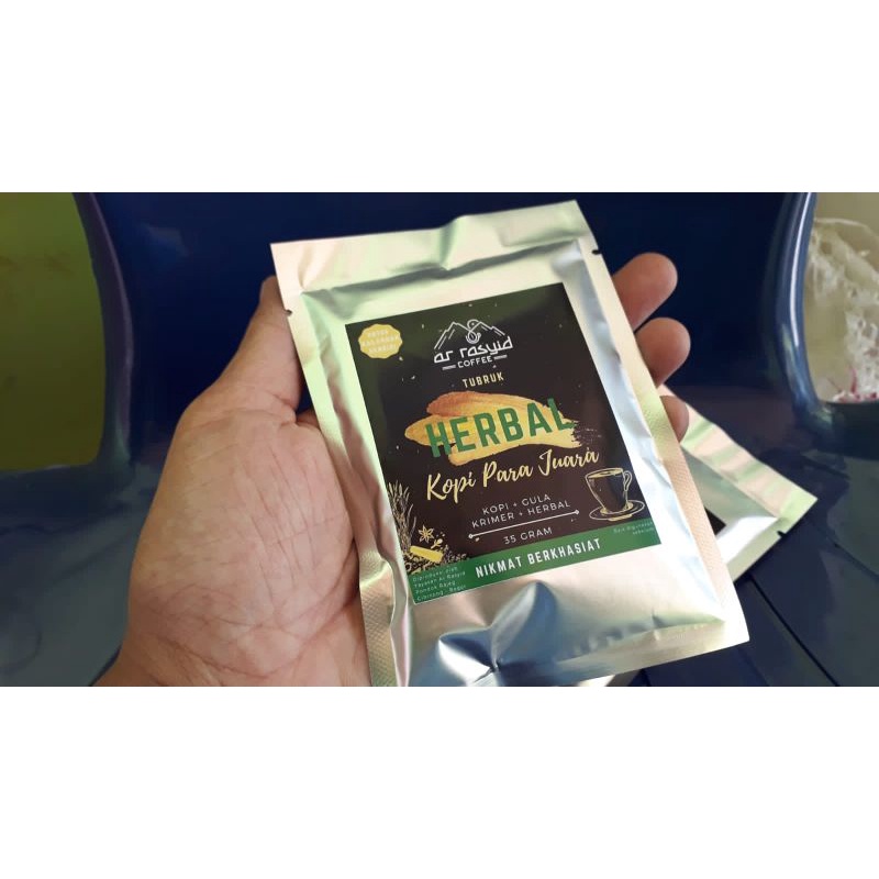 

COD 1 SACHET KOPI HERBAL ARRASYID KOPI PARA JUARA 35 GRAM MURAH