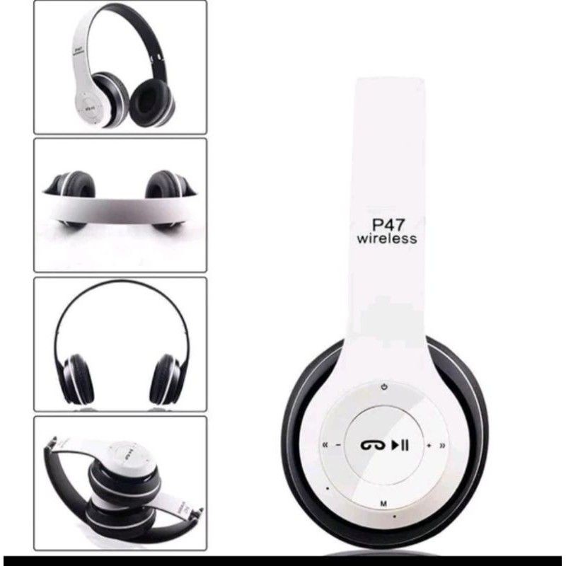 HEADPHONE BLUETOOTH BANDO P47 HEADSET EARPHONE BLUETOOTH BANDO P47