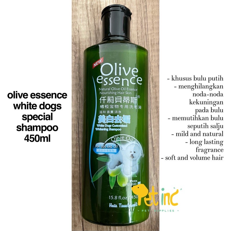 Olive essence shampoo white dogs special 450ml