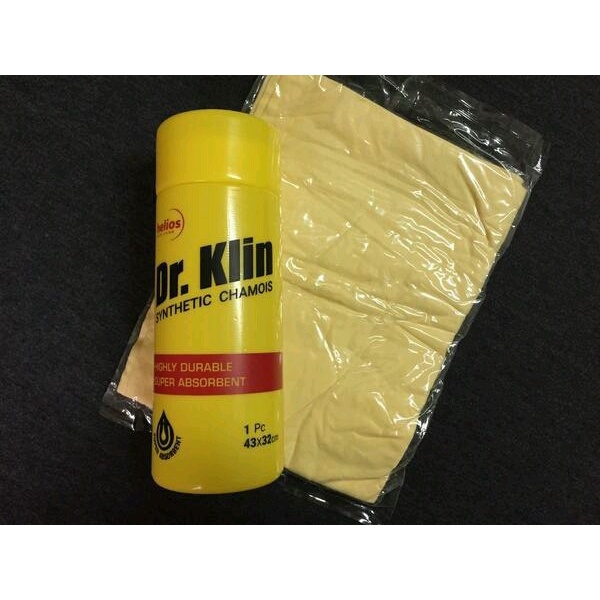 Helios Dr. Klin Synthetic Chamois 43 x 32 cm Lap Kanebo PVA Tube