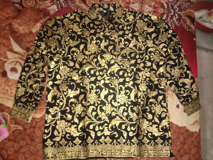 Kemeja Batik Motif Bakung Emas