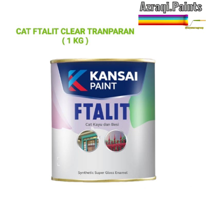 

CAT FTALIT CLEAR VARNISH TRANSPARAN ( 1 KG )
