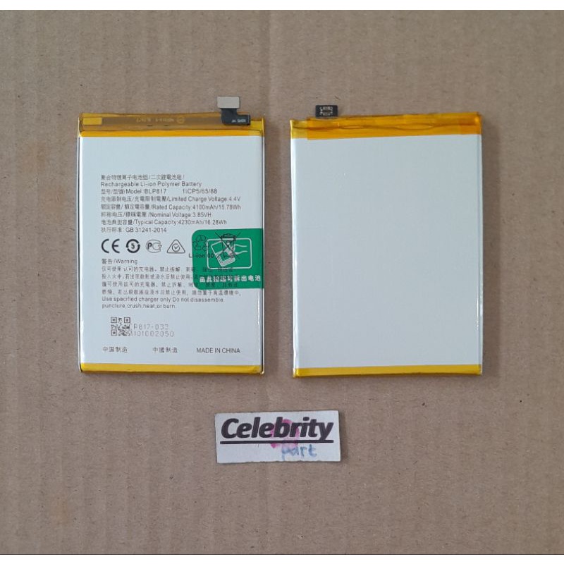 BATERAI OPPO A15 / OPPO A15S BATRE OPPO BLP817 ORI