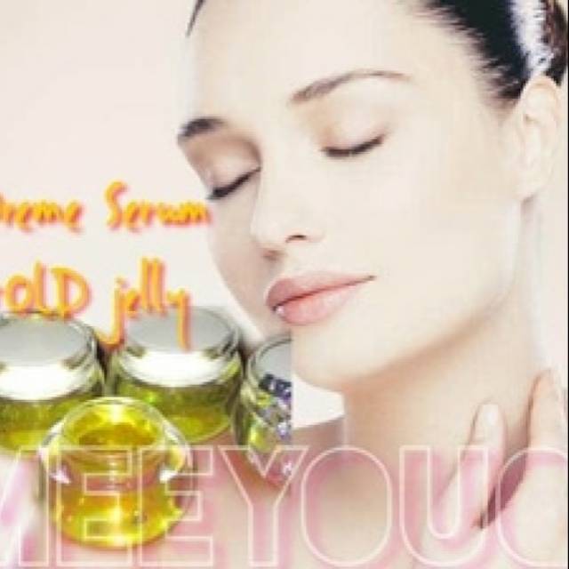 MeeYouQ CREAM JELLY GOLD WHITENING FLEK ARBUTIN / JELLY GOLD SUPREME