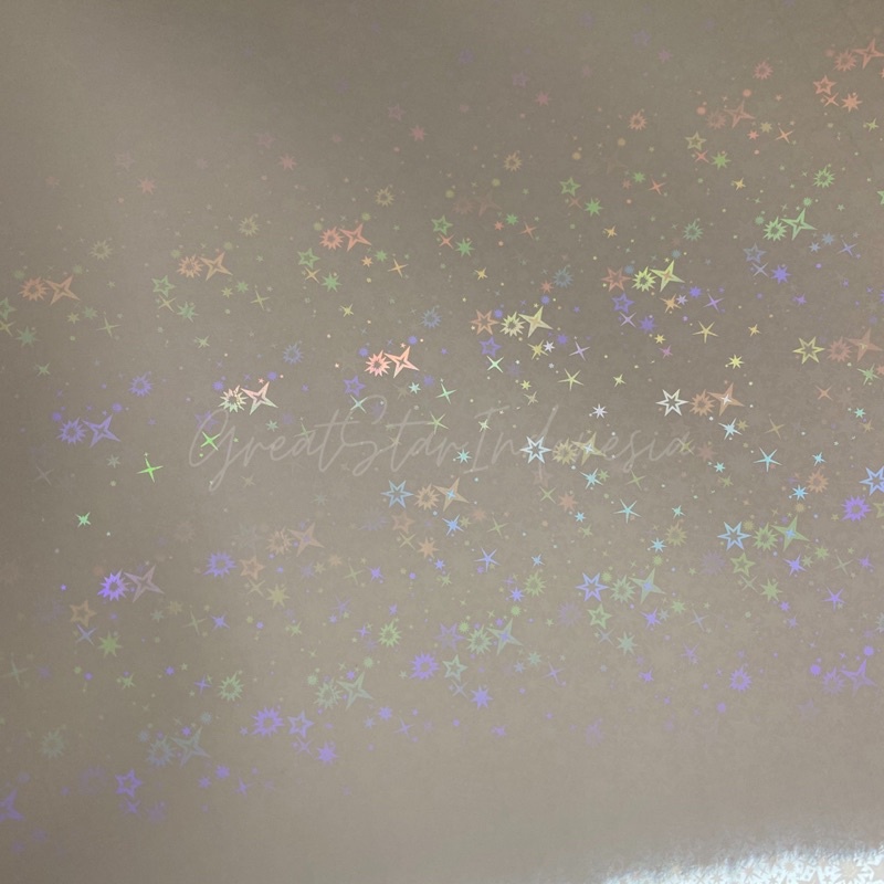 

H7Y Cold lamination Film Holographic Star 2 A4/20