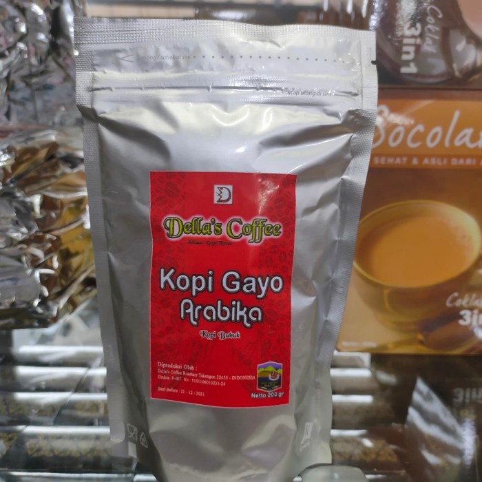 

PROMO !!! KOPI ARABIKA GAYO SPECIALTY 200 Gram | Della's coffe