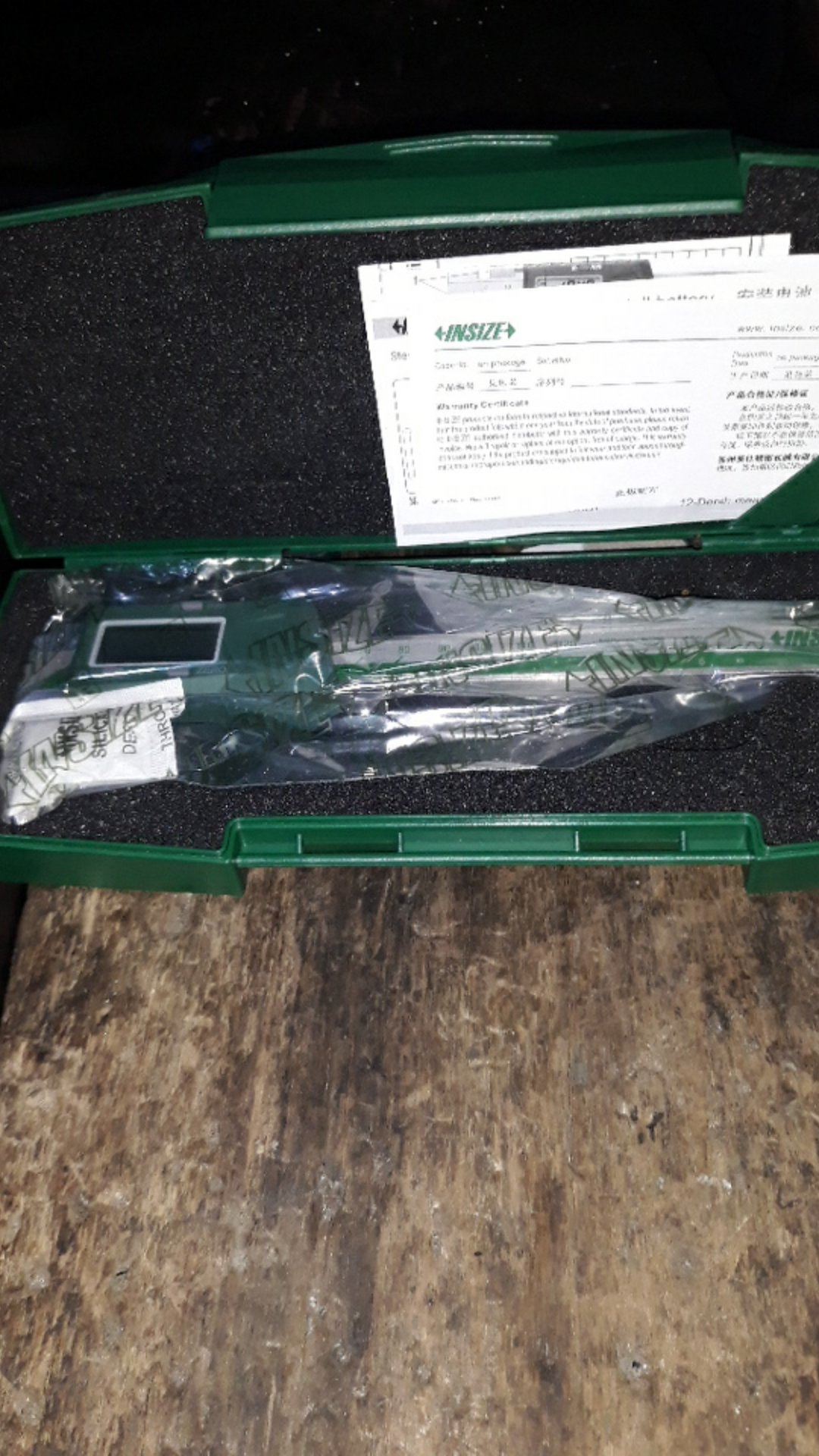 Jangka Sorong Elektronik Vernier Caliper Insize 1108 150