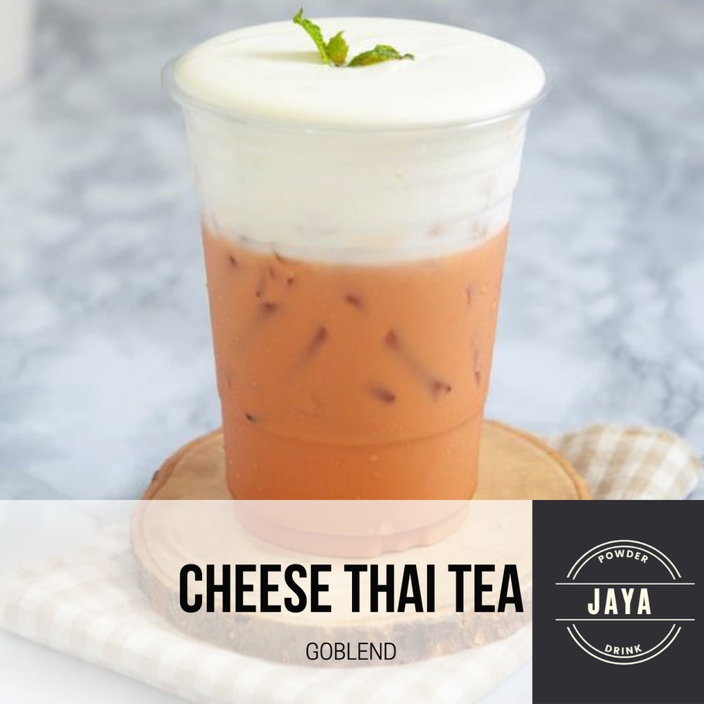 

Bubuk Minuman Rasa CHEESE THAI TEA 1Kg / Serbuk Minuman Instan Viral Rasa Kekinian 1 Kg