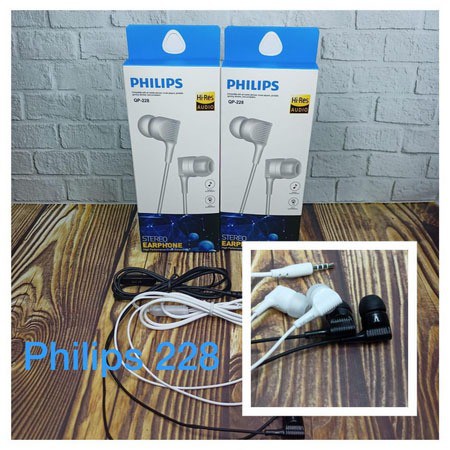 Headset Philips Qp-228 Stereo Earphone Hi-Res Audio High Performance In-Ear Earphone