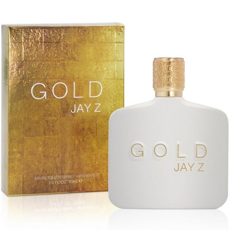 GOLD JAY Z MEN GOLD EAU DE TOILETTE SPRAY EDT 90 ML PENGHARUM BADAN