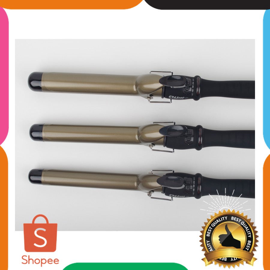 Peachy Pro Hair Curler - Catok Curly/Keriting 28mm dan 32mm - 28