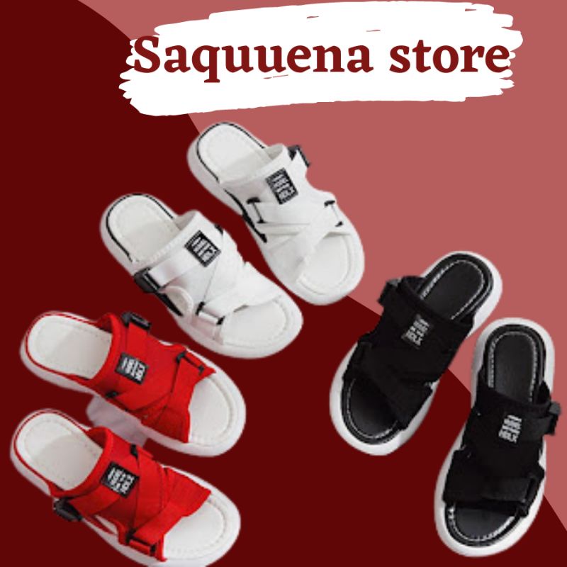 Sandal Wanita Cewek Fashion Korea Import Sendal Selop Terbaru