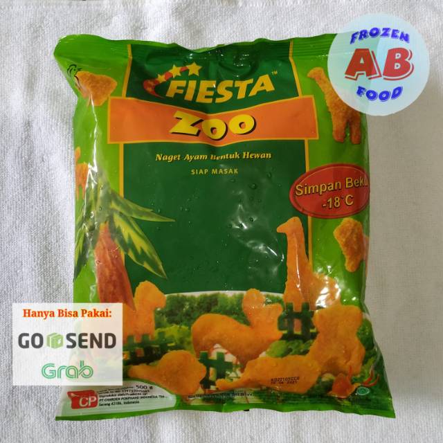 

Fiesta Zoo 500 gram Fiesta Nugget Zoo 500 gram Fiesta Naget Ayam bentuk Hewan Fiesta Chicken Nugget