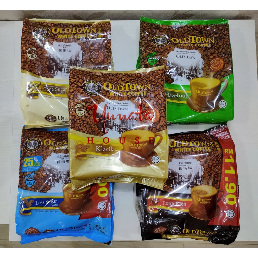 

Old Town Malaysia White Coffee 3in1