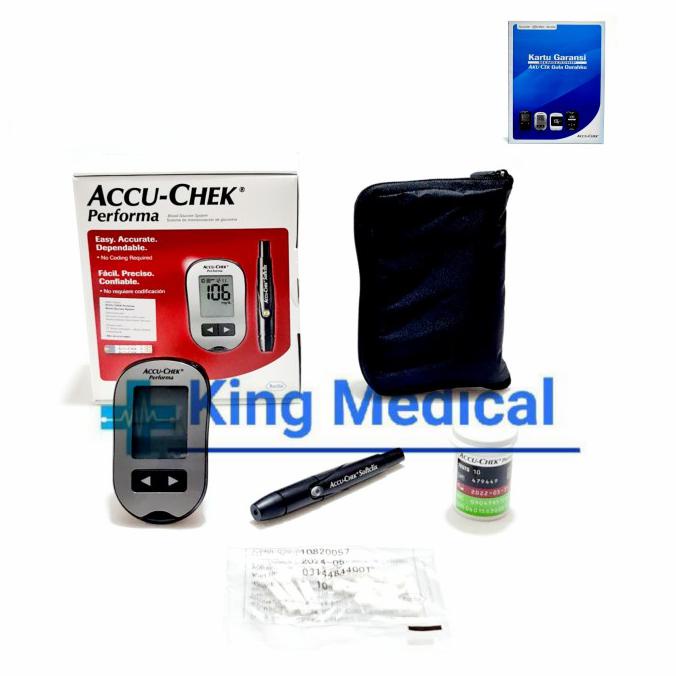 ( BISA COD ) Alat Cek Gula Darah Accu Check Performa. ACCU CHEK - PERFORMA PROMO SPECIAL [Kode